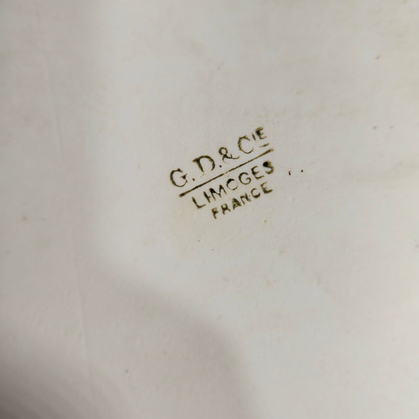 G.D. & Cie Limoges Floral Serving Platter