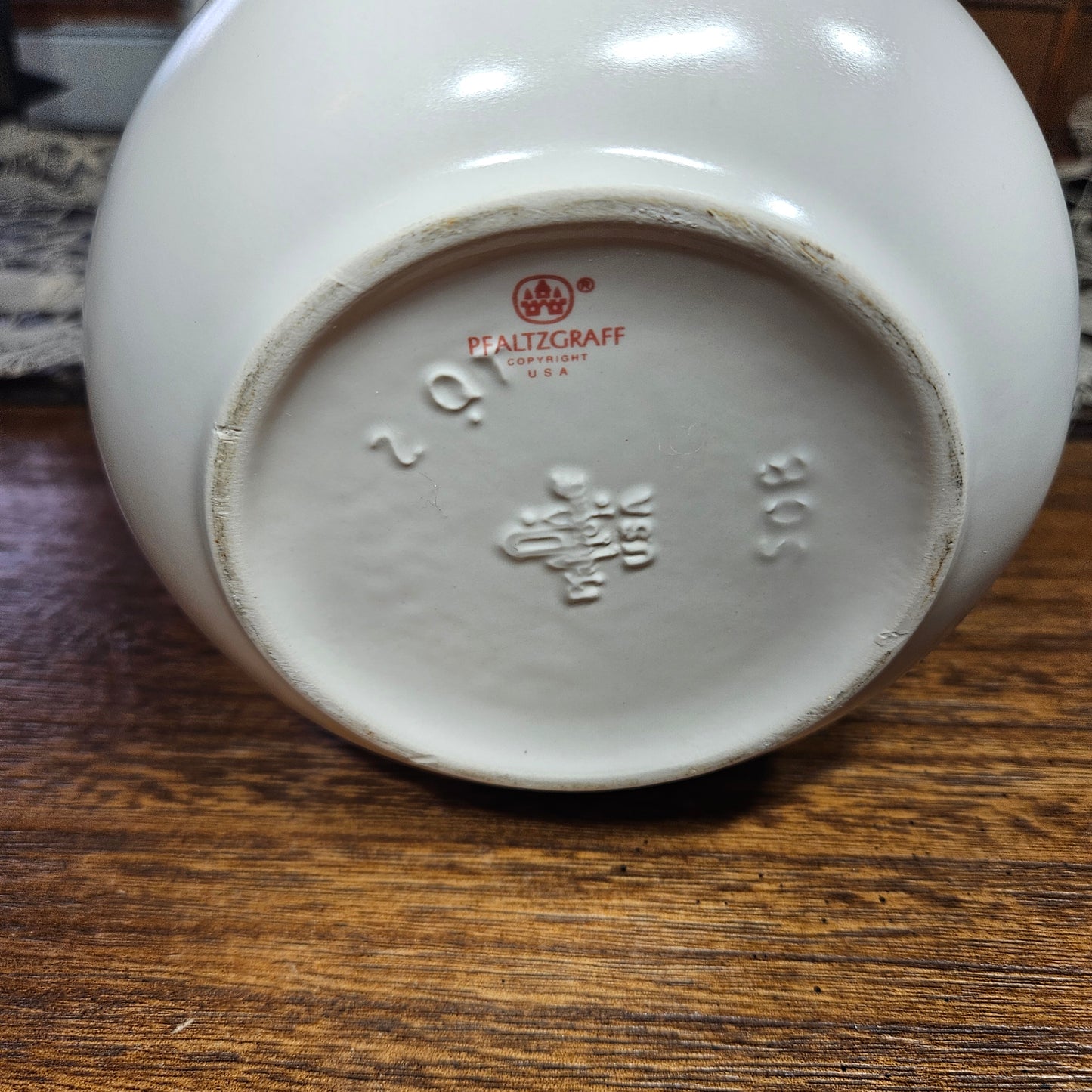 Vintage Pfaltzgraff Floral Ceramic Planter