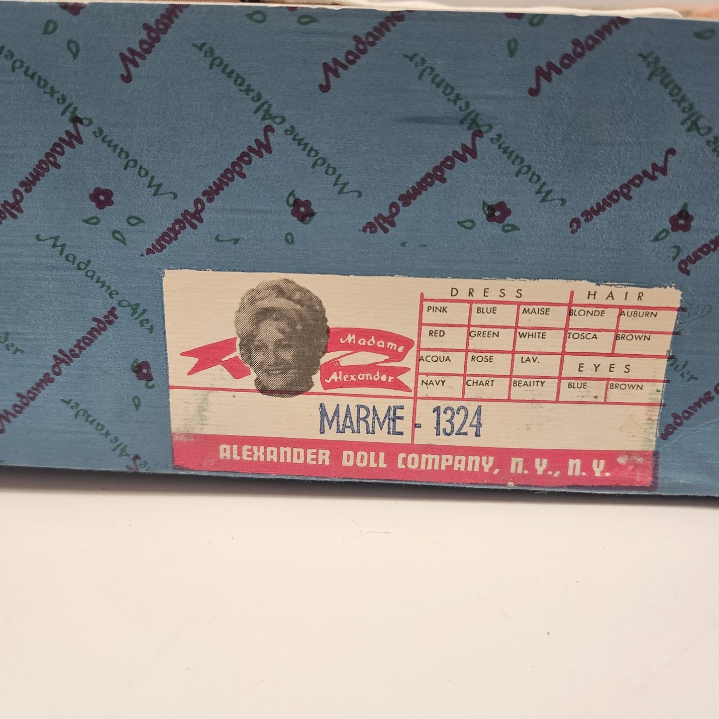Vintage Madame Alexander Marme Doll Little Women 1324 w Box