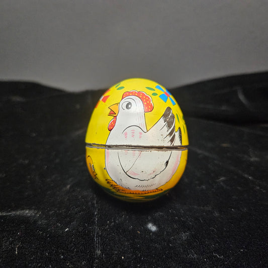 Vintage Tin Easter Egg