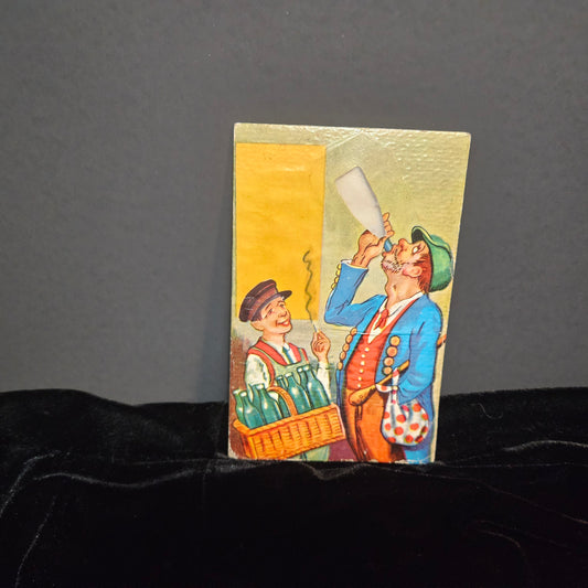 Vintage Mechanical Novelty Postcard