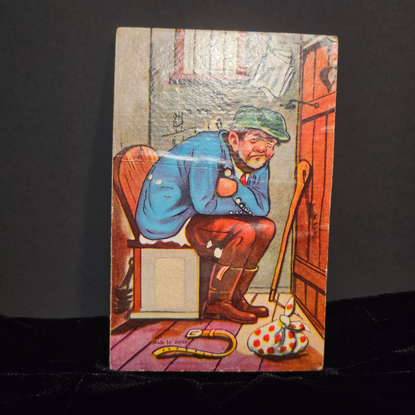 Mechanical Novelty Postcard