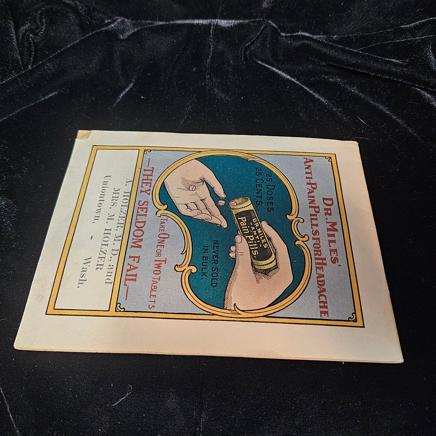 Dr. Miles “Famous Land Battles” Advertising Booklet