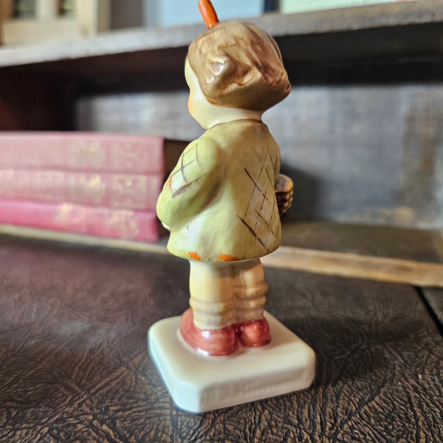 Vintage Hummel Club Figurine Girl with Basket Goebel W Germany