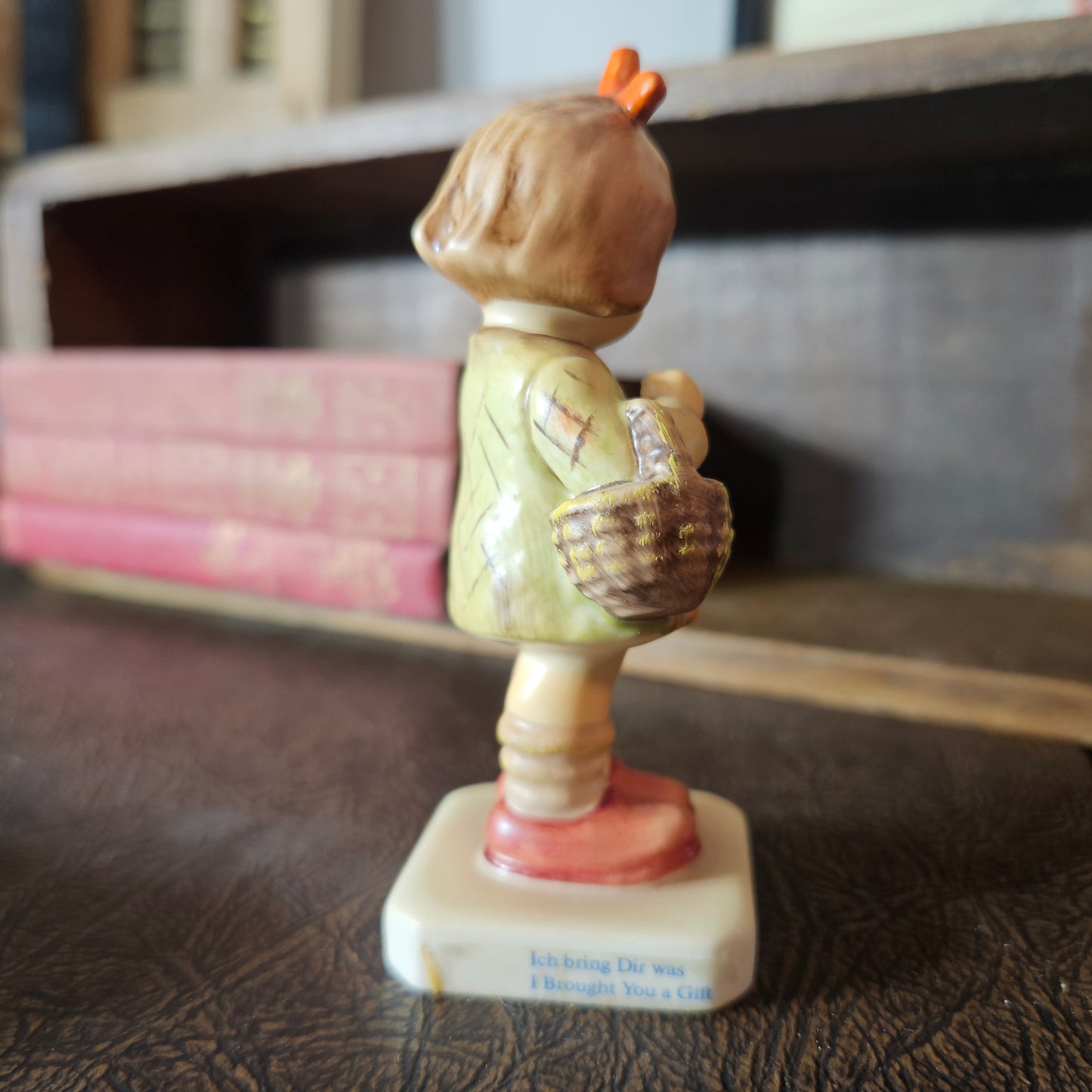Vintage Hummel Club Figurine Girl with Basket Goebel W Germany