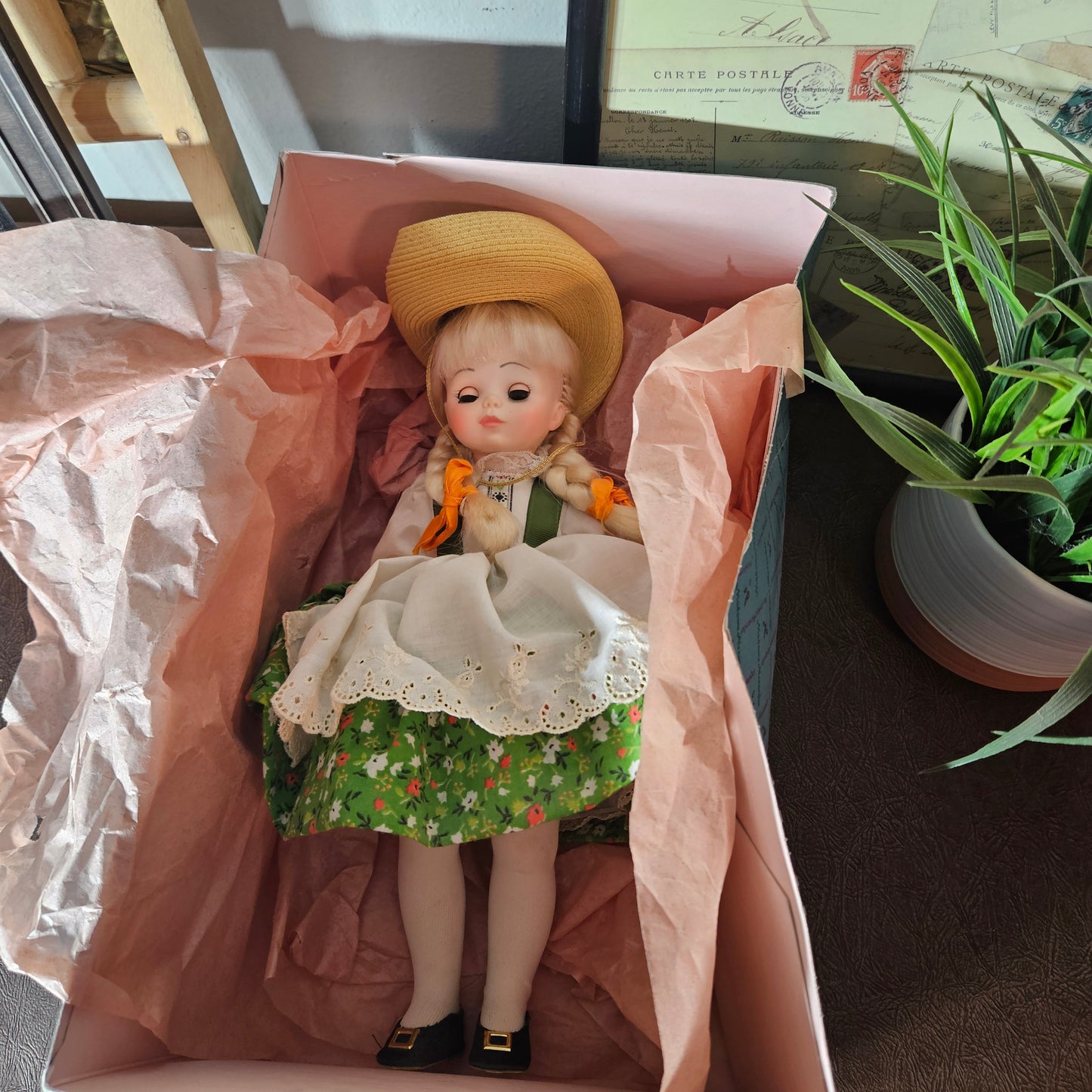 Vintage Madame Alexander Heidi Doll with Original Box