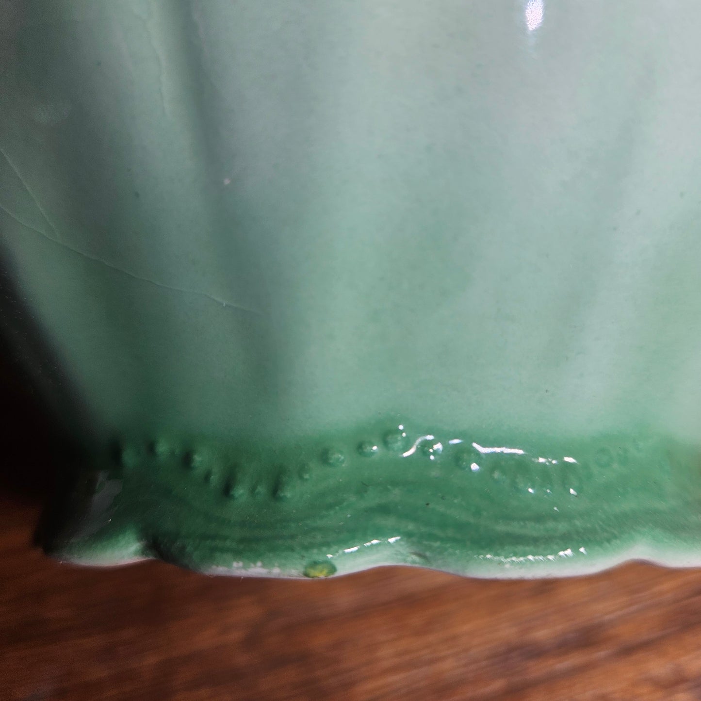 Vintage Asian Style Scenic Pitcher – Hand Painted Ceramic Jug