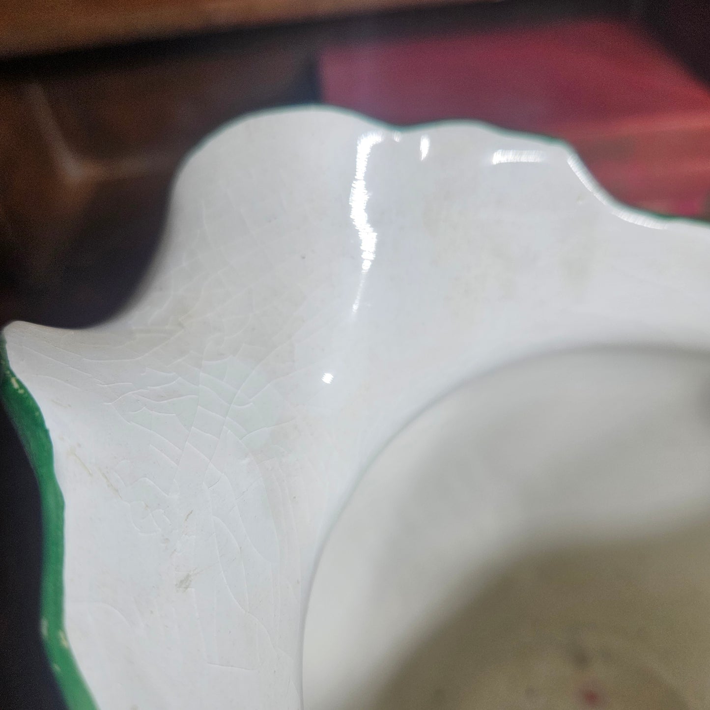 Vintage Asian Style Scenic Pitcher – Hand Painted Ceramic Jug