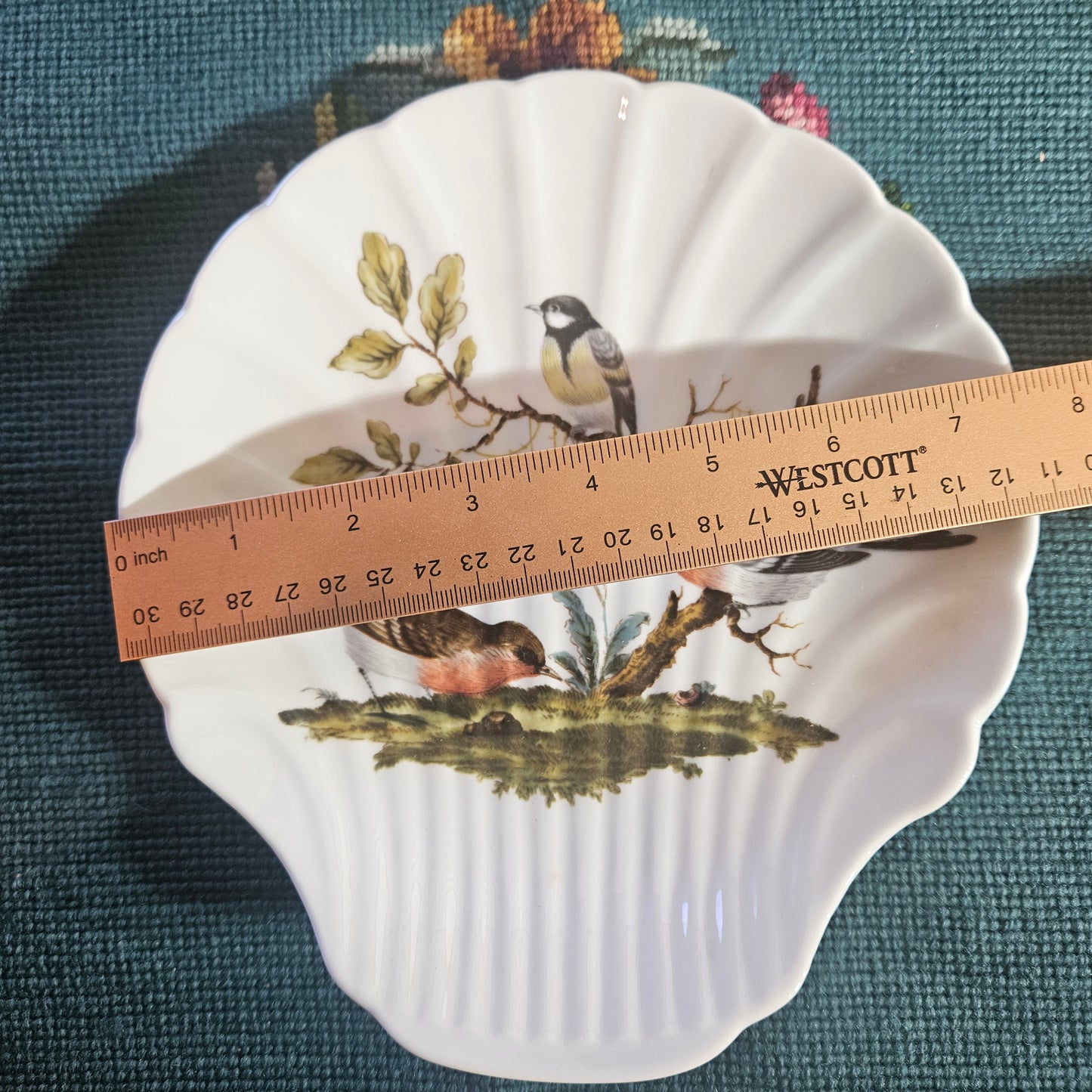 Limoges France Bird Shell Porcelain Dish
