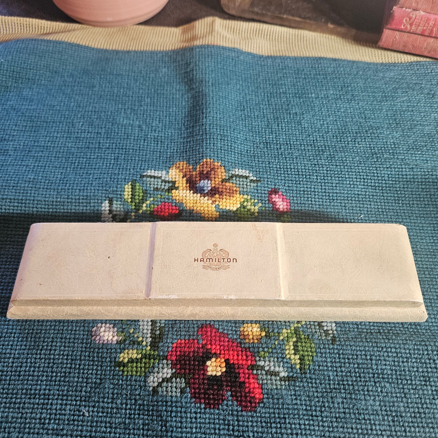 White Interior Vintage Jewelry Box