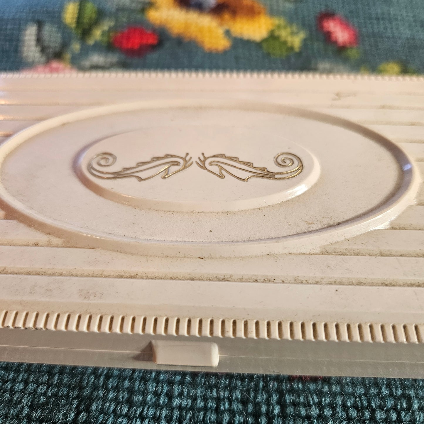 White Interior Vintage Jewelry Box