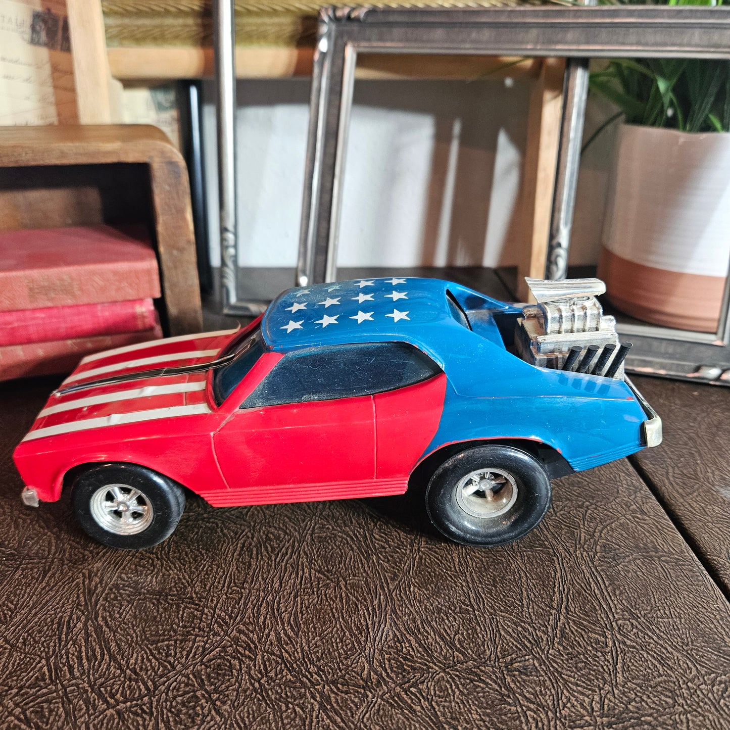 Vintage Hong Kong Patriotic Toy Muscle Car