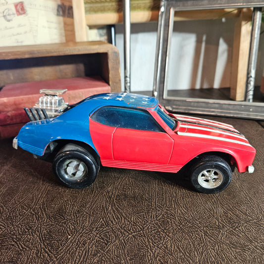 Vintage Hong Kong Patriotic Toy Muscle Car