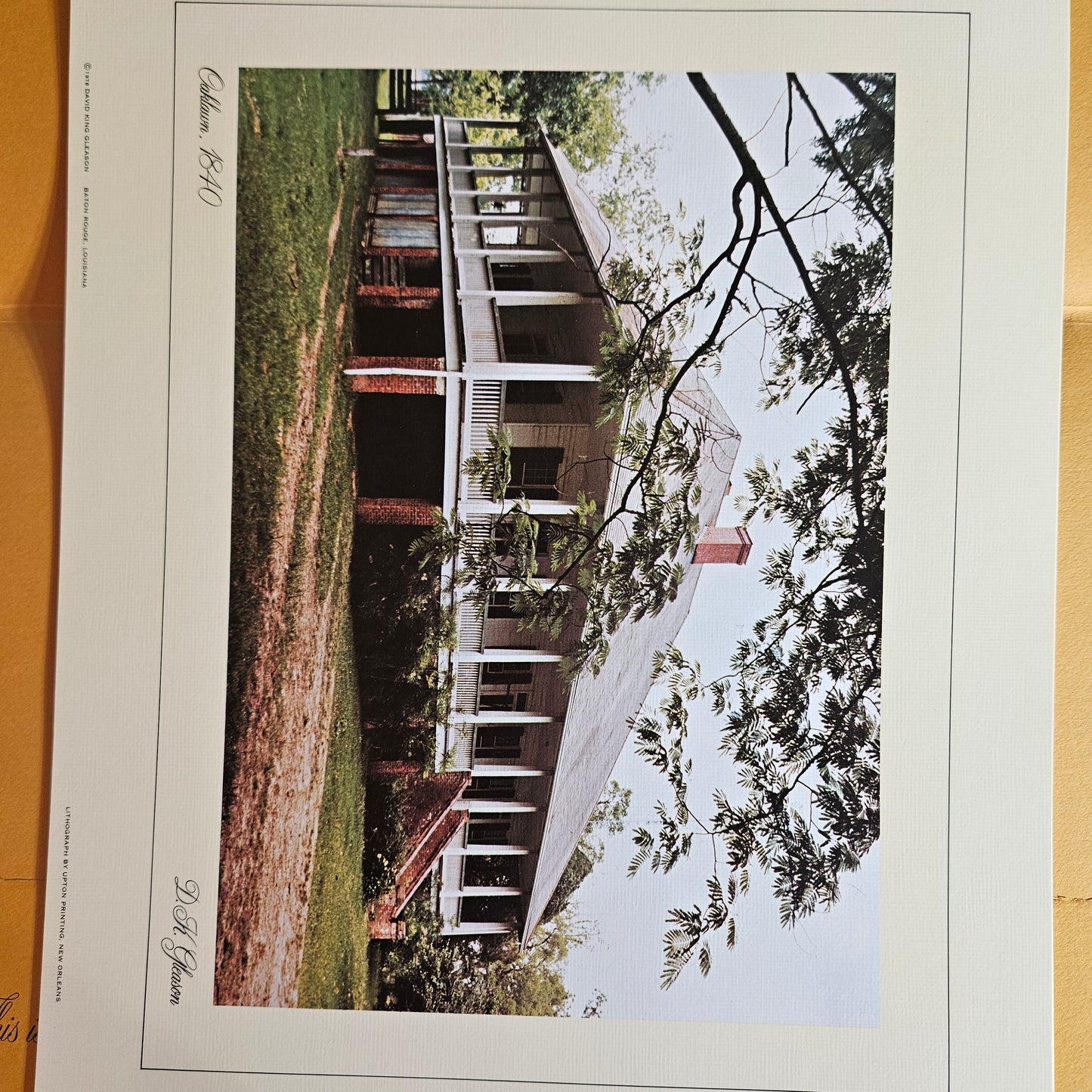 Gleason Plantation Homes Portfolio VII Prints Set