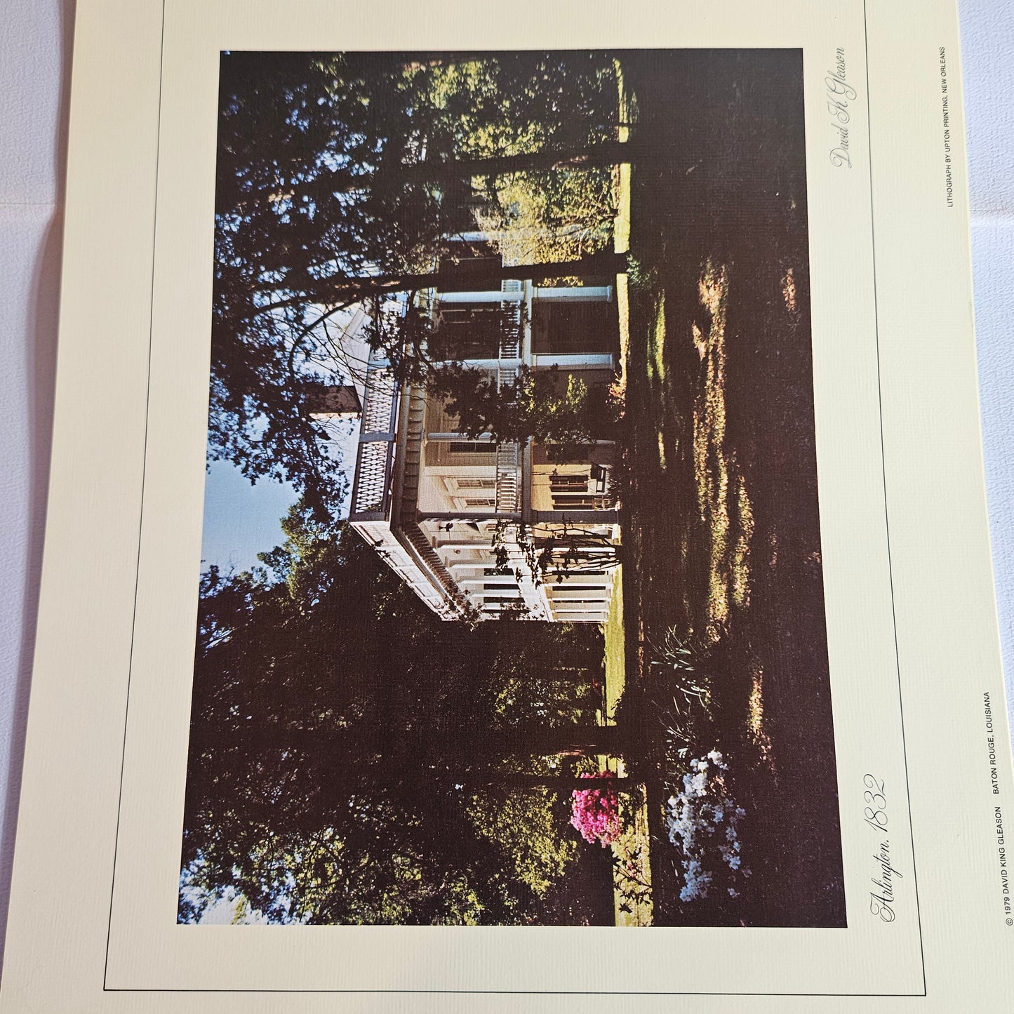 David K Gleason Manor Houses Portfolio VIII Prints Set