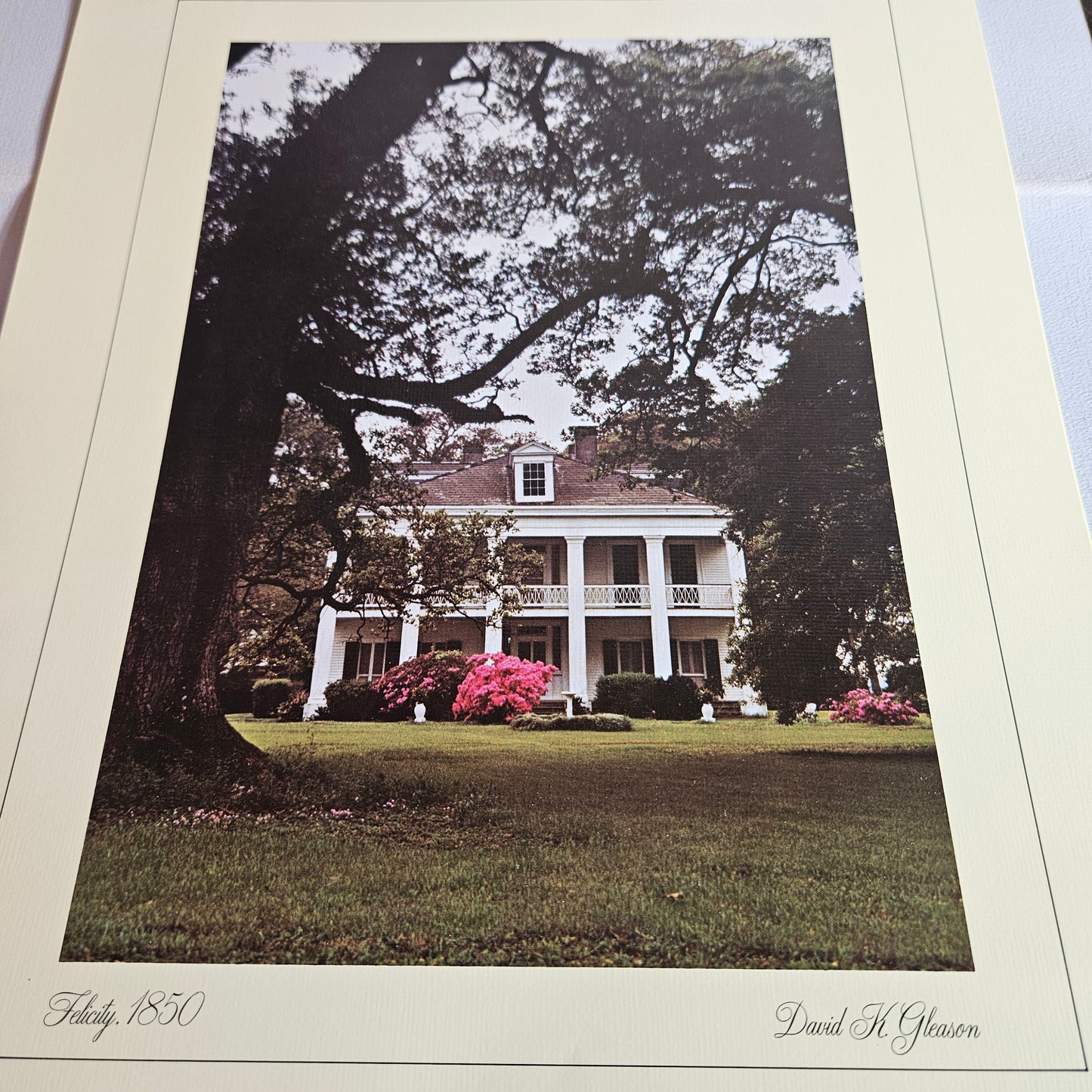David K Gleason Manor Houses Portfolio VIII Prints Set