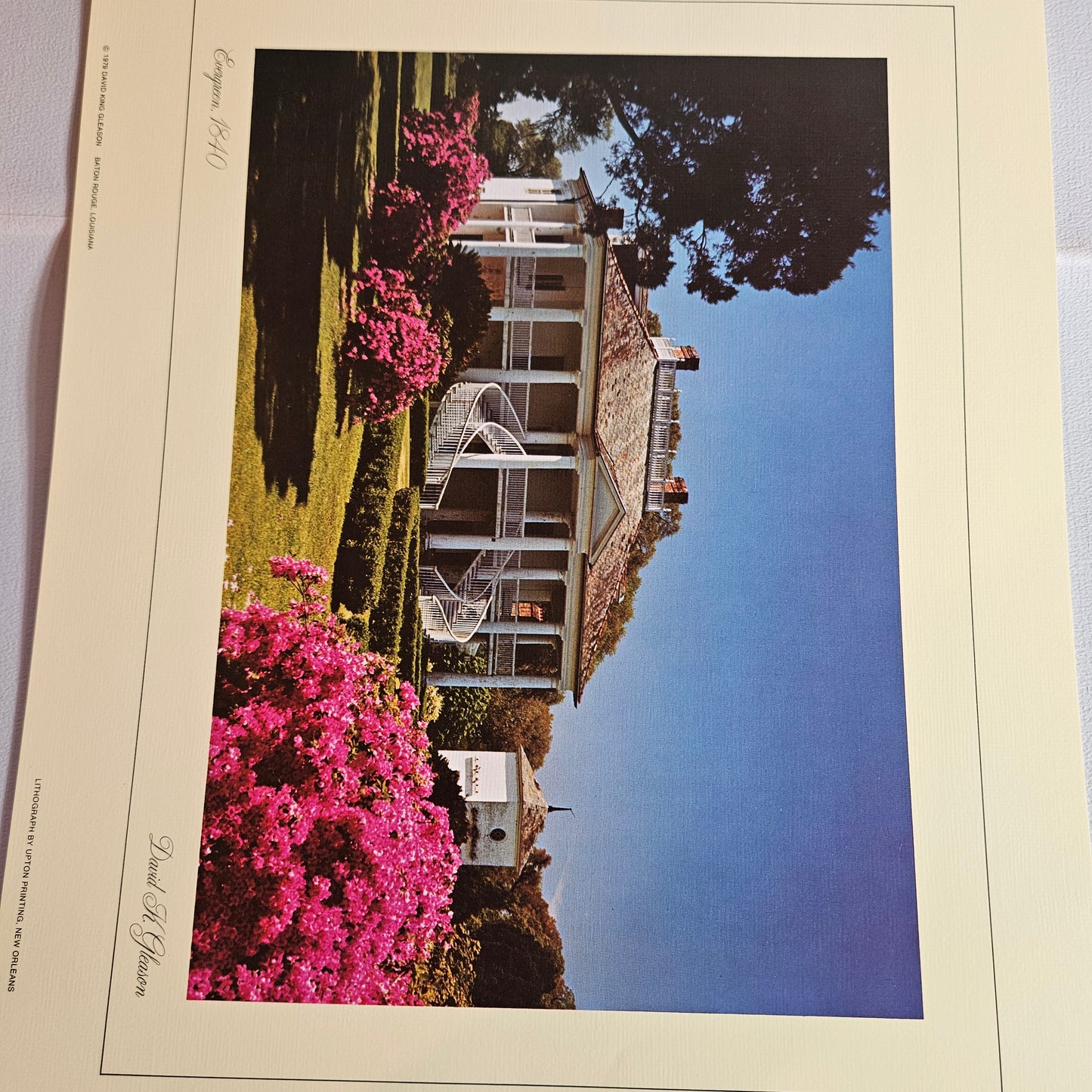 David K Gleason Manor Houses Portfolio VIII Prints Set