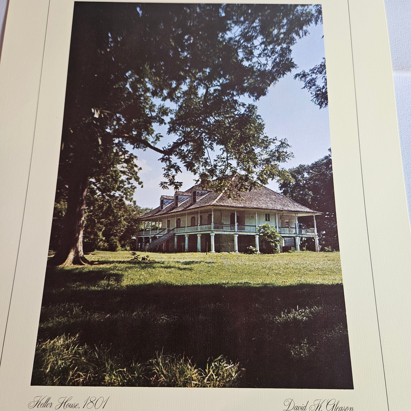 David K Gleason Manor Houses Portfolio VIII Prints Set
