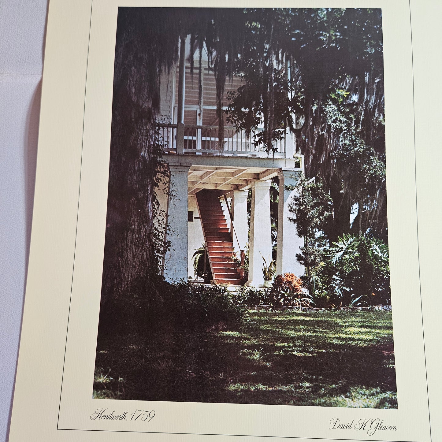 David K Gleason Manor Houses Portfolio VIII Prints Set