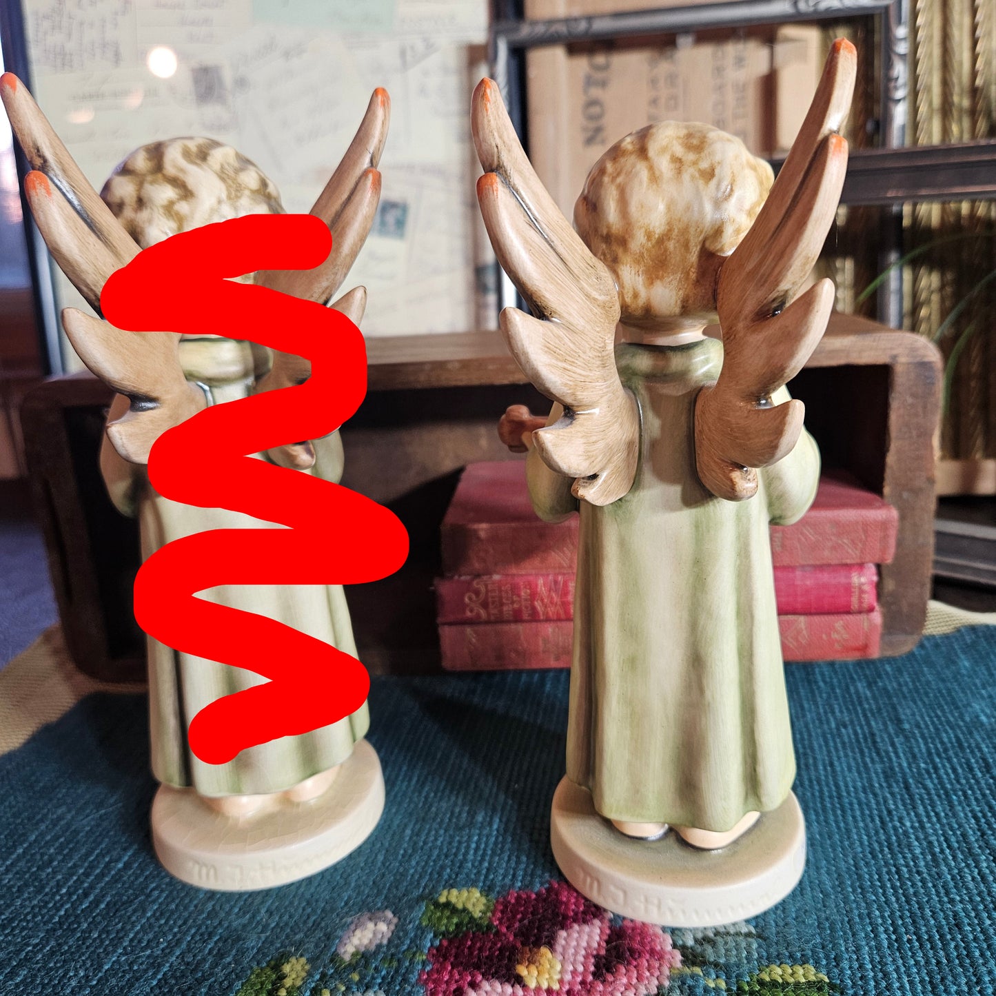 Vintage Goebel Angel "Festival Harmony" Figurine