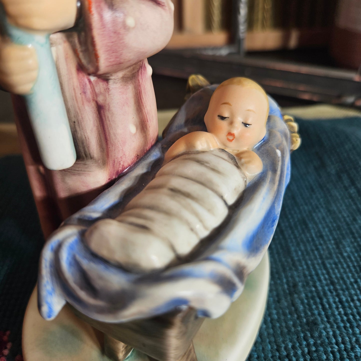 Vintage Goebel Angel with Baby Figurine