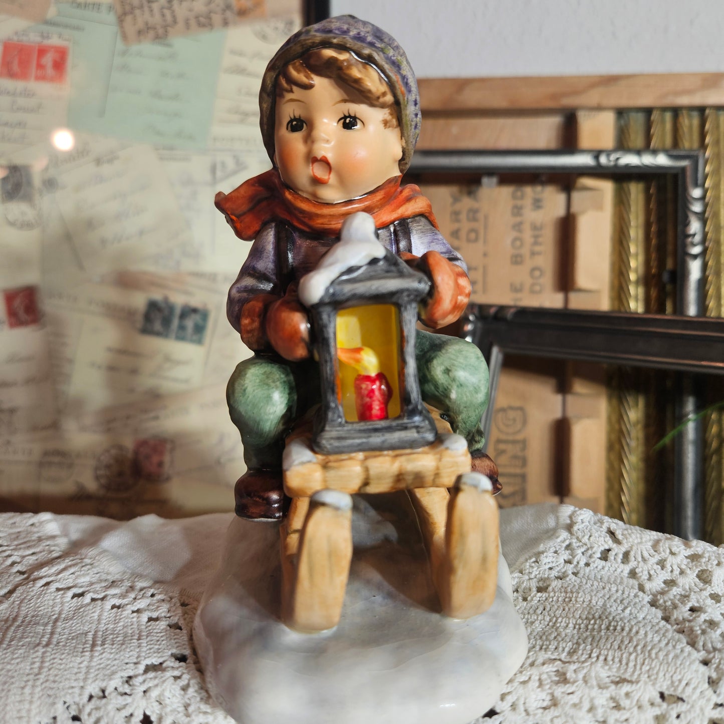 Vintage Goebel "Waiter" Boy Figurine