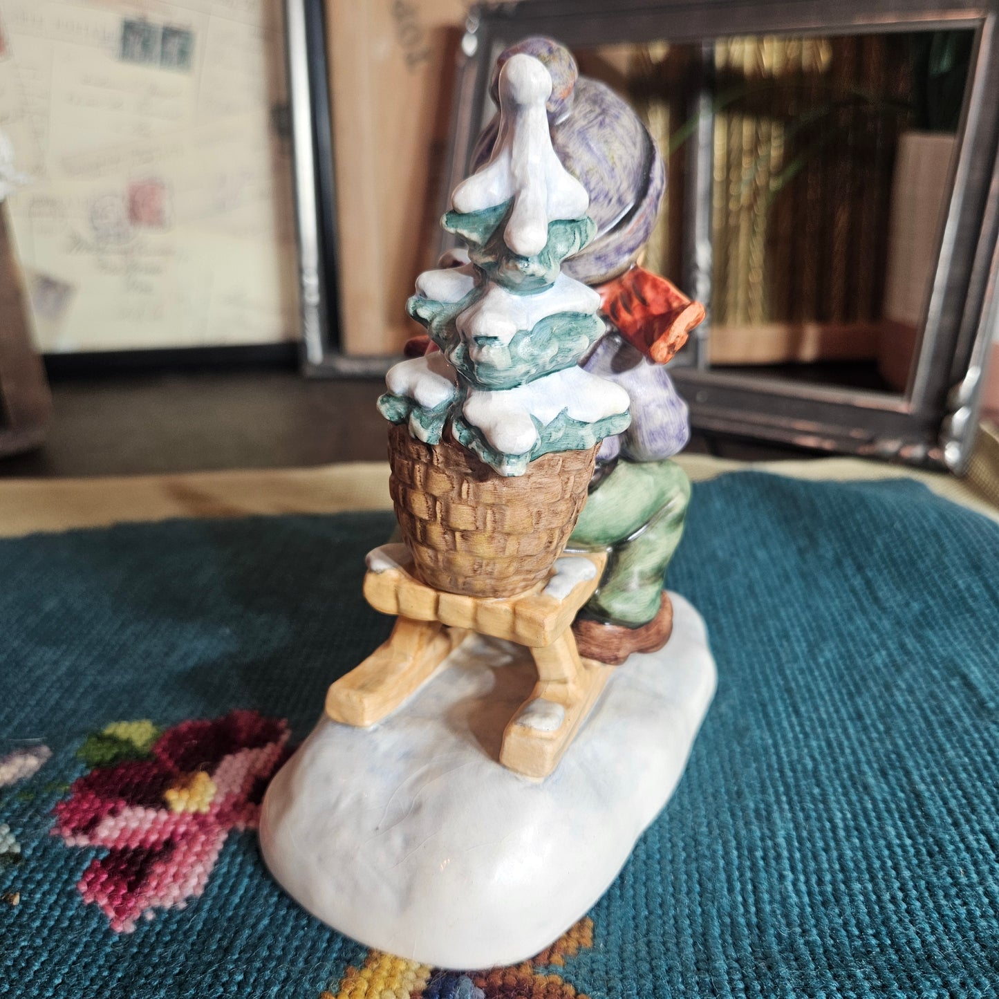 Vintage Goebel "Ride into Christmas" Figurine