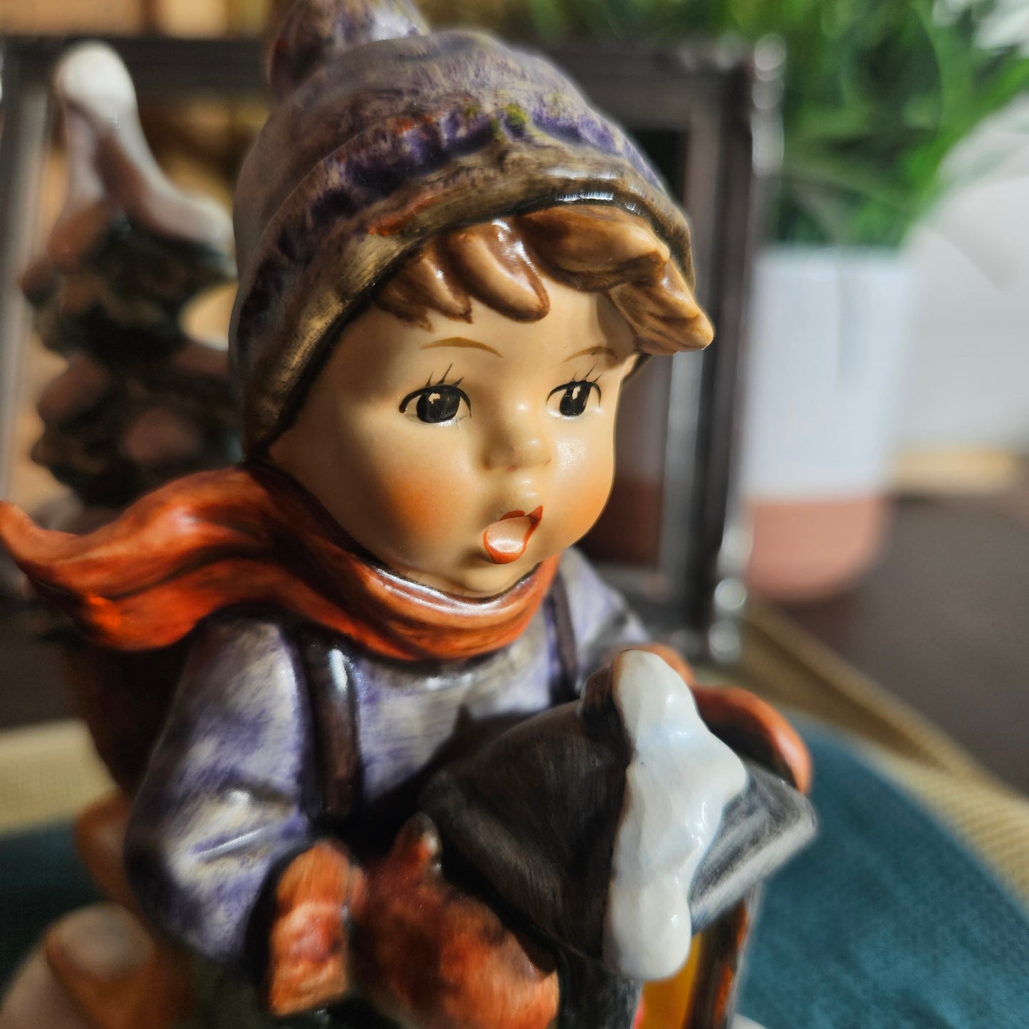 Vintage Goebel "Ride into Christmas" Figurine