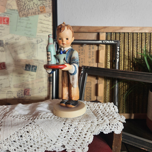 Vintage Goebel "Waiter" Boy Figurine