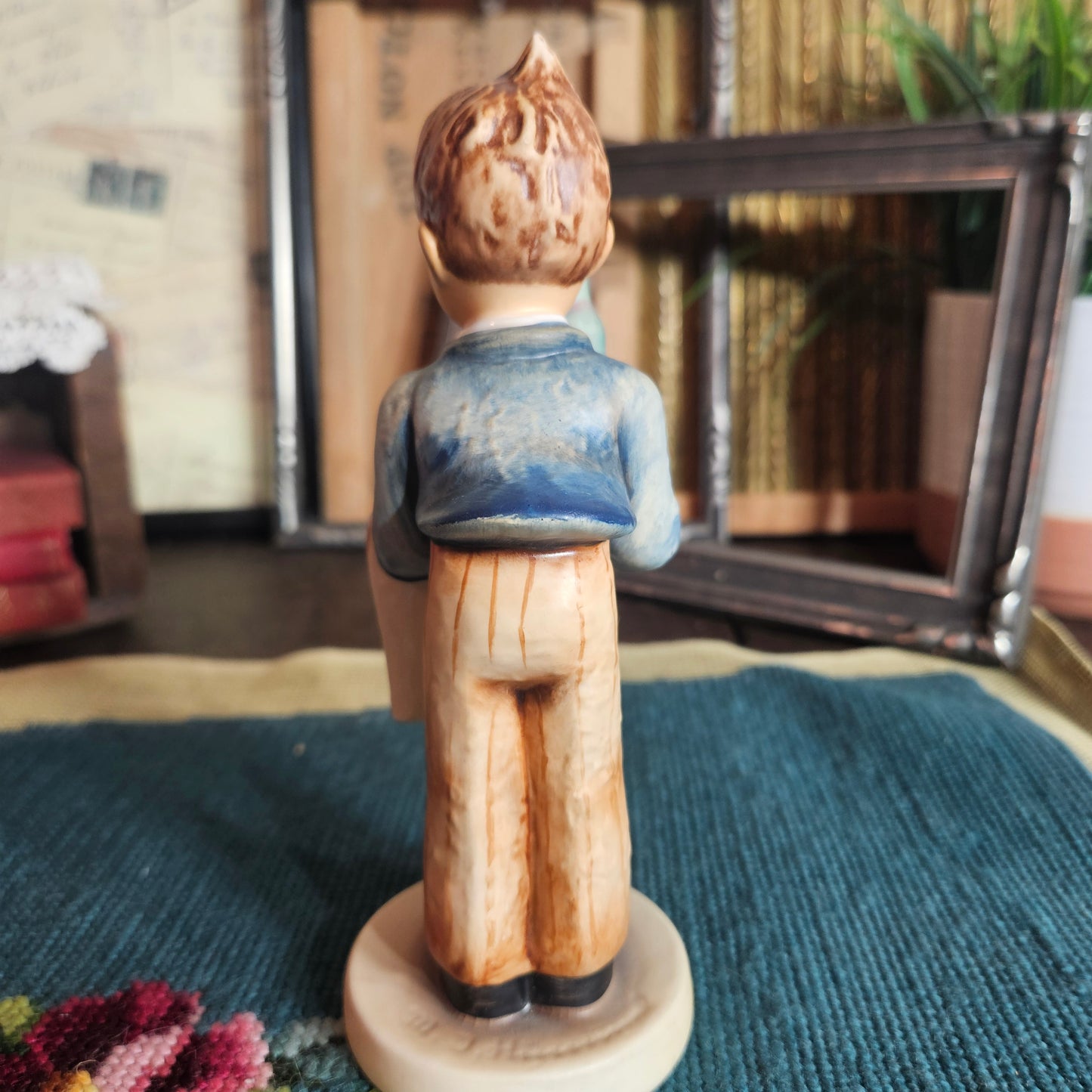 Vintage Goebel "Waiter" Boy Figurine