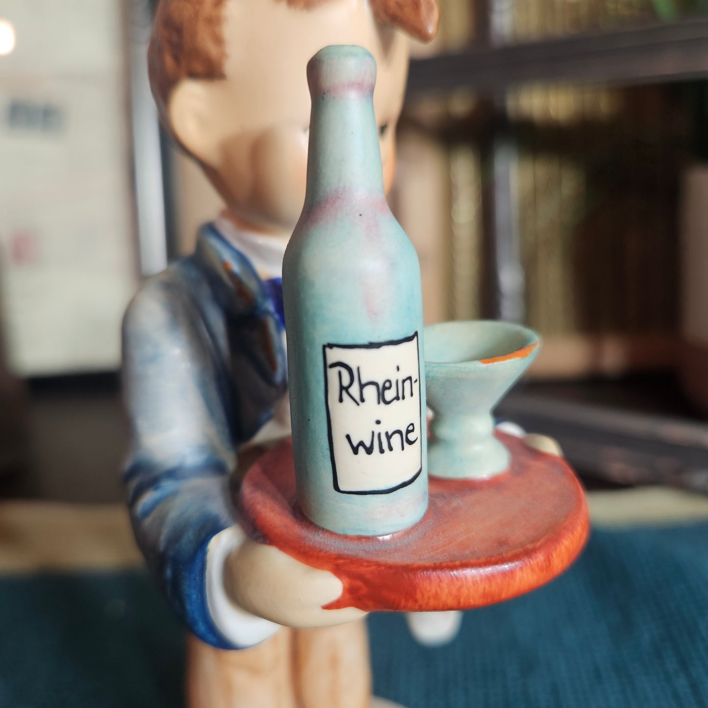 Vintage Goebel "Waiter" Boy Figurine
