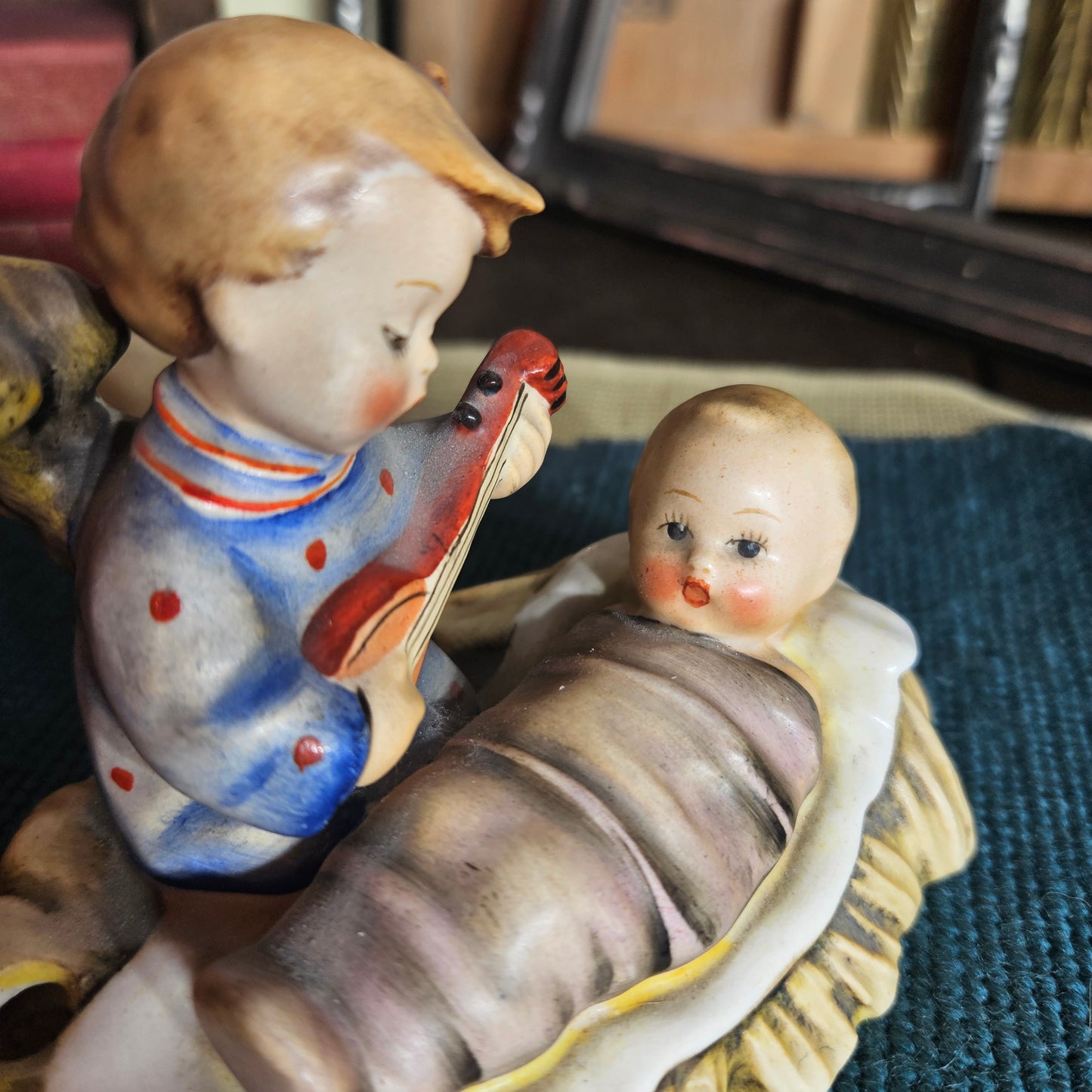 Vintage Goebel Angel "Lullaby" Candleholder TMK1