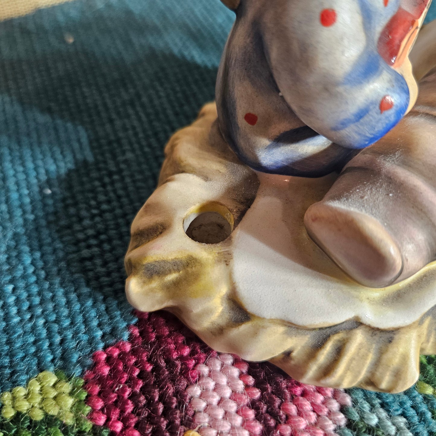 Vintage Goebel Angel "Lullaby" Candleholder TMK1
