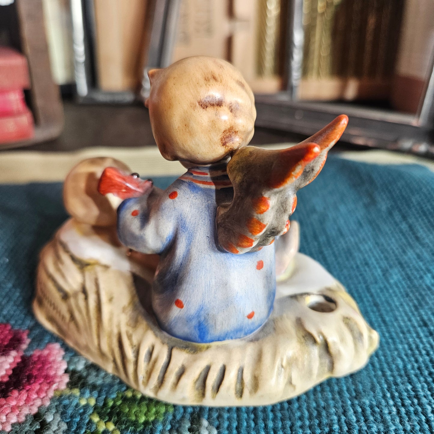 Vintage Goebel Angel "Lullaby" Candleholder TMK1