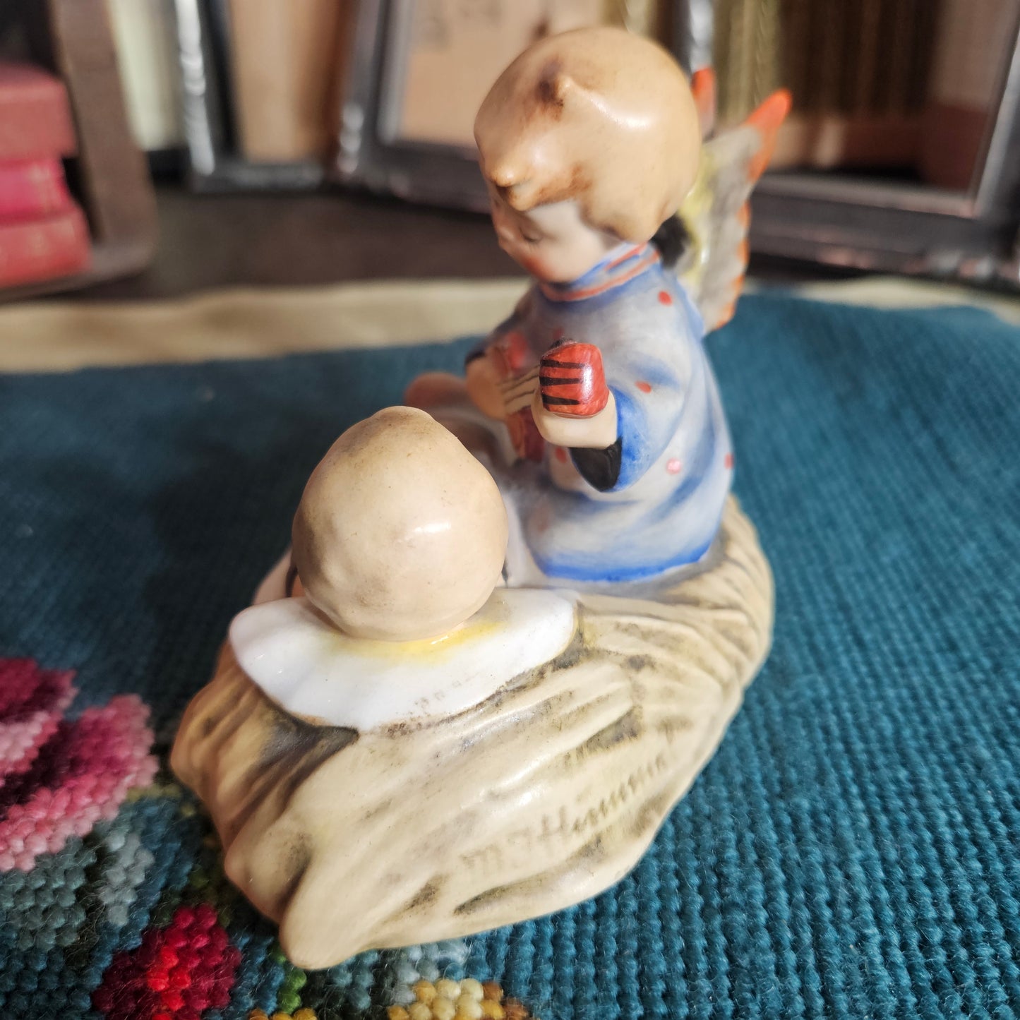Vintage Goebel Angel "Lullaby" Candleholder TMK1