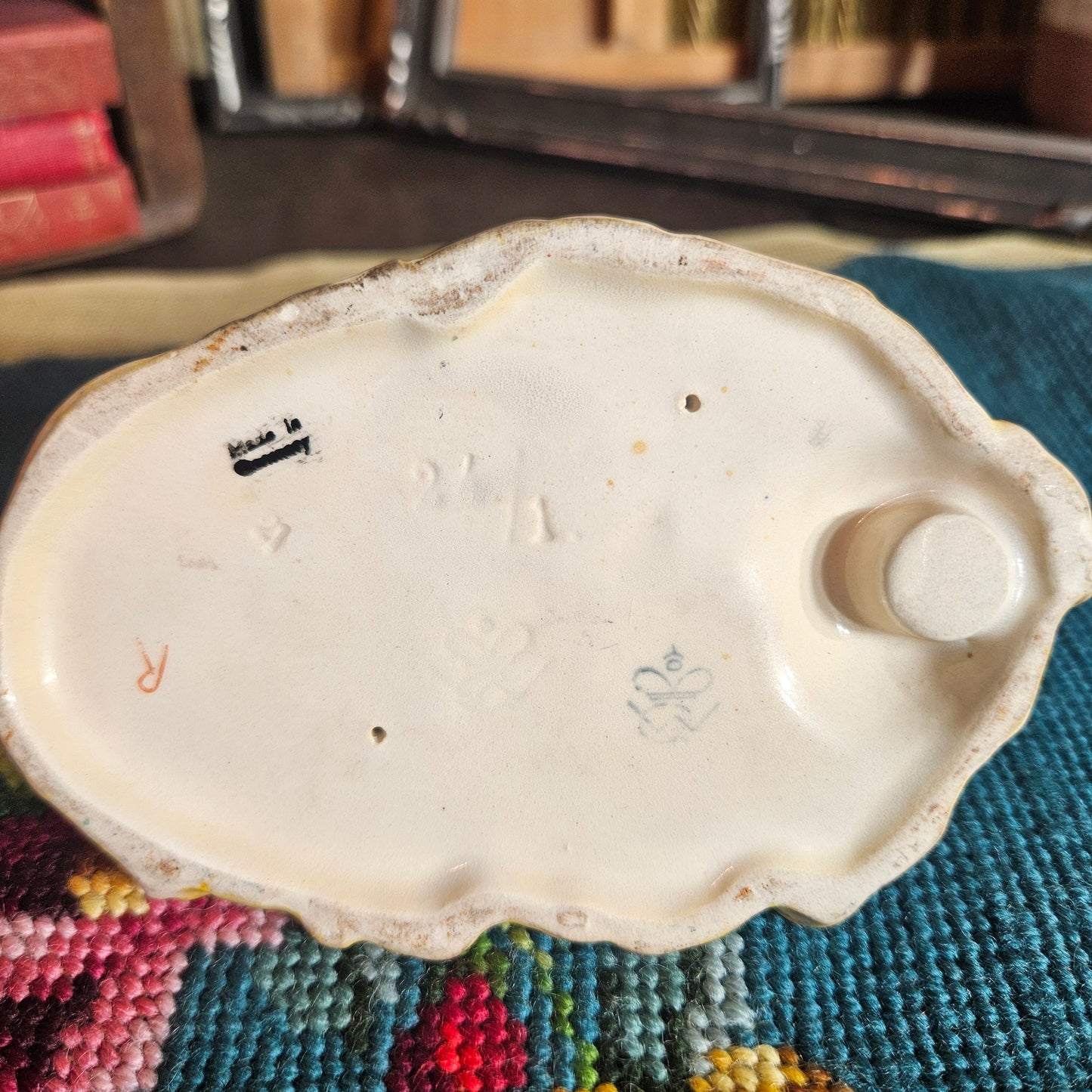 Vintage Goebel Angel "Lullaby" Candleholder TMK1