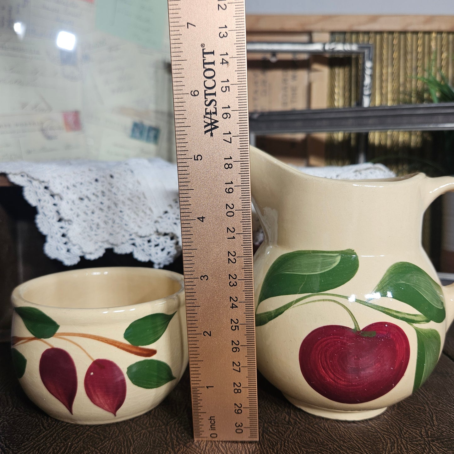 Vintage Farmer's Union Pottery Kitchen Set