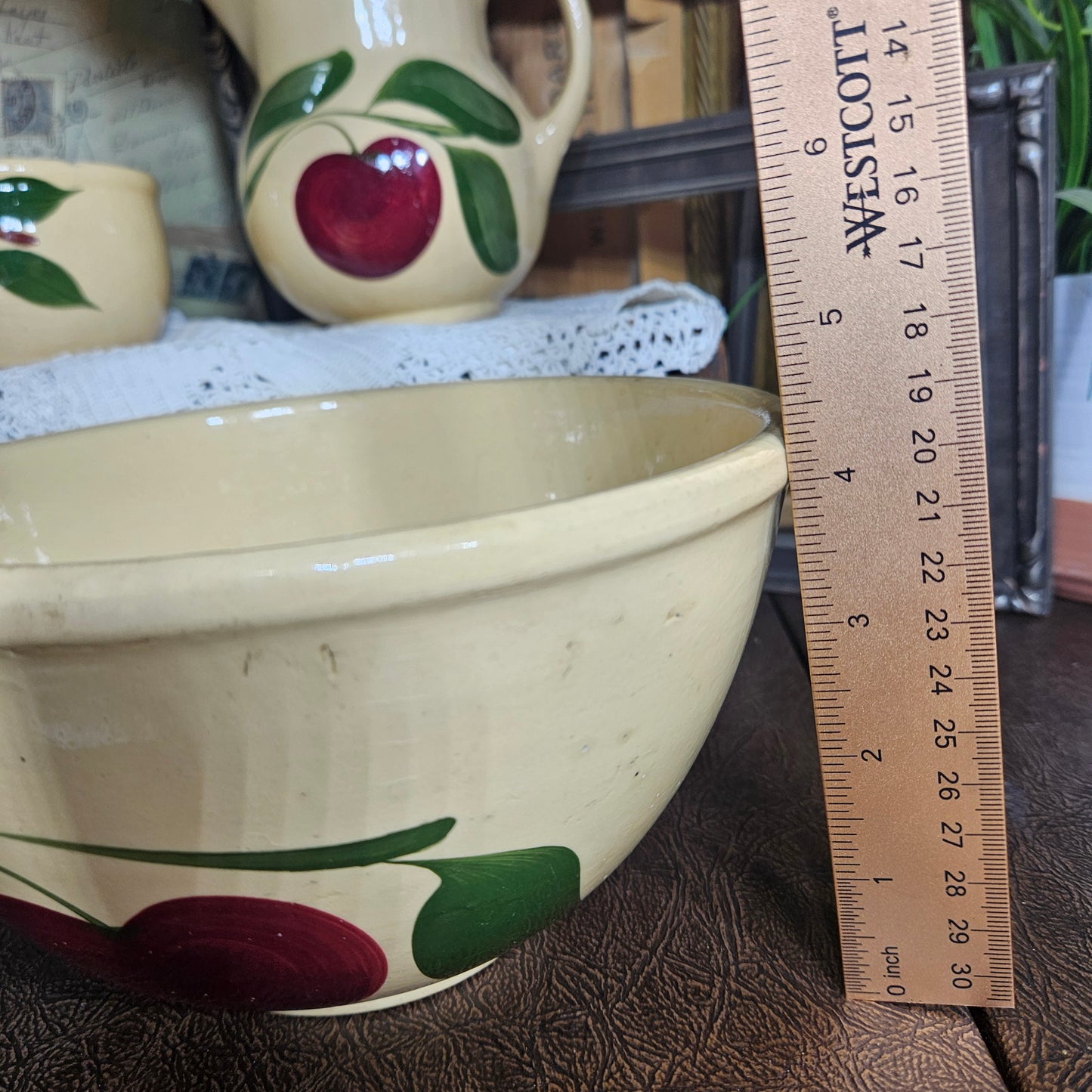 Vintage Farmer's Union Pottery Kitchen Set