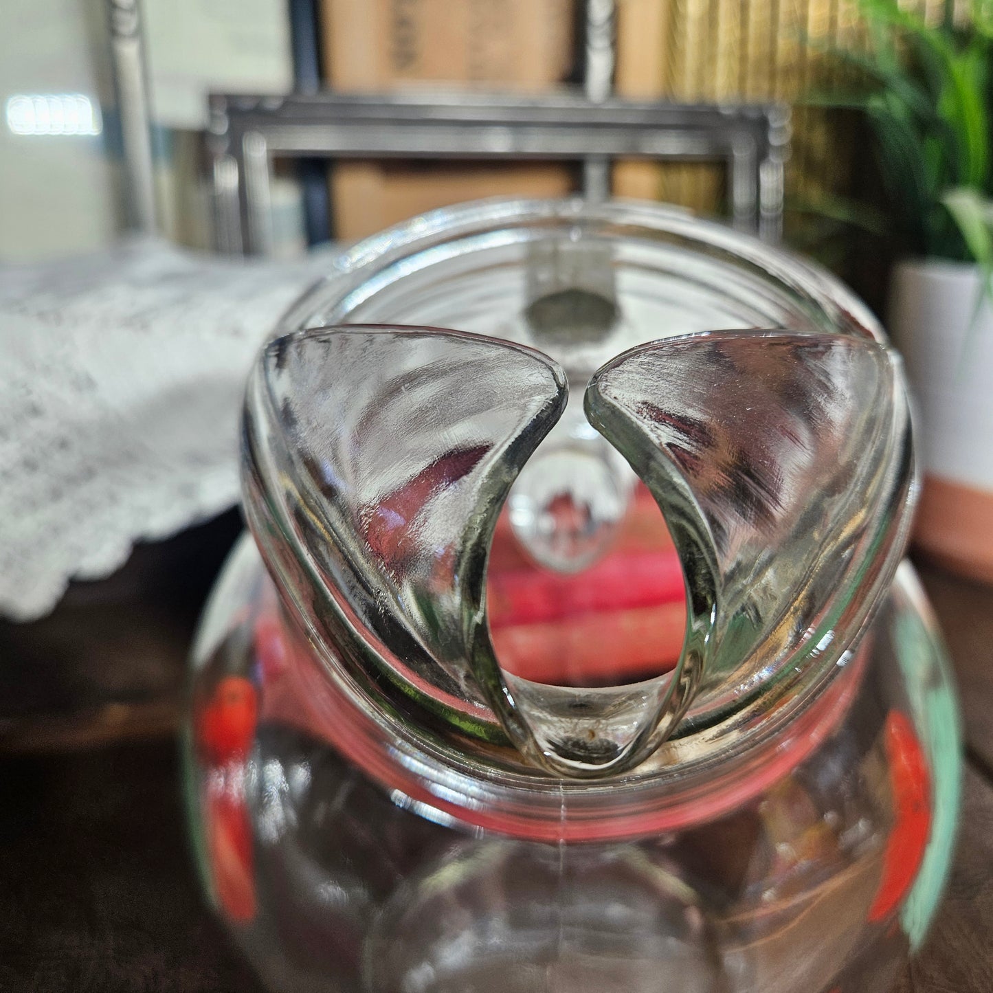 Tomato Glass Pitcher
