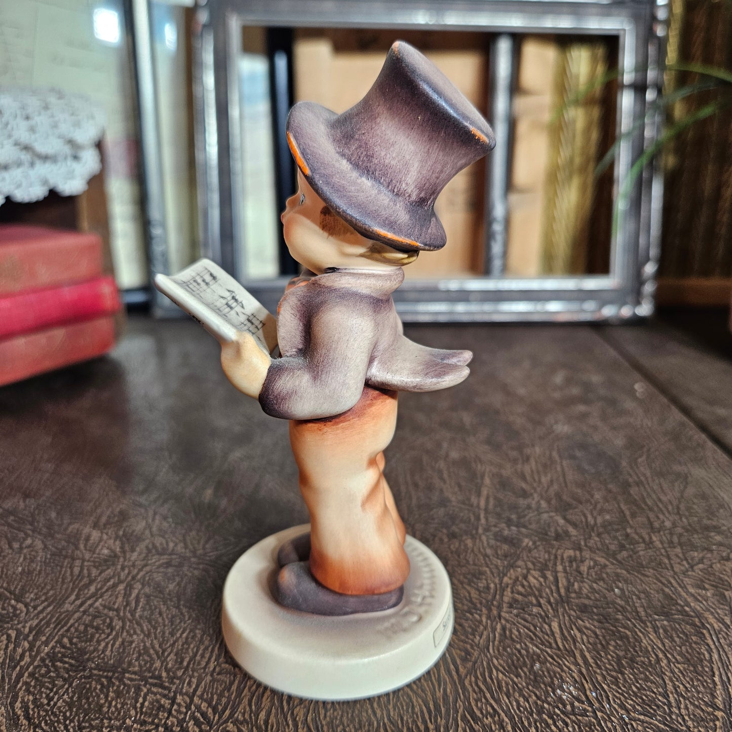 Vintage Goebel "Street Singer" Figurine U.S. Zone Mark