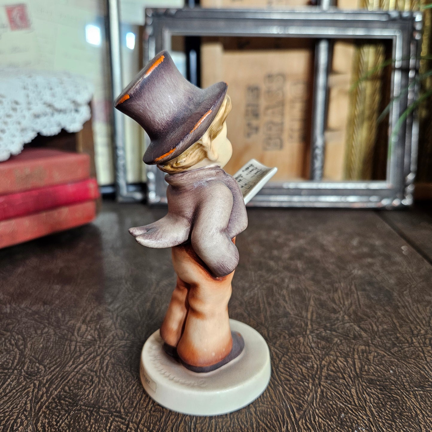 Vintage Goebel "Street Singer" Figurine U.S. Zone Mark