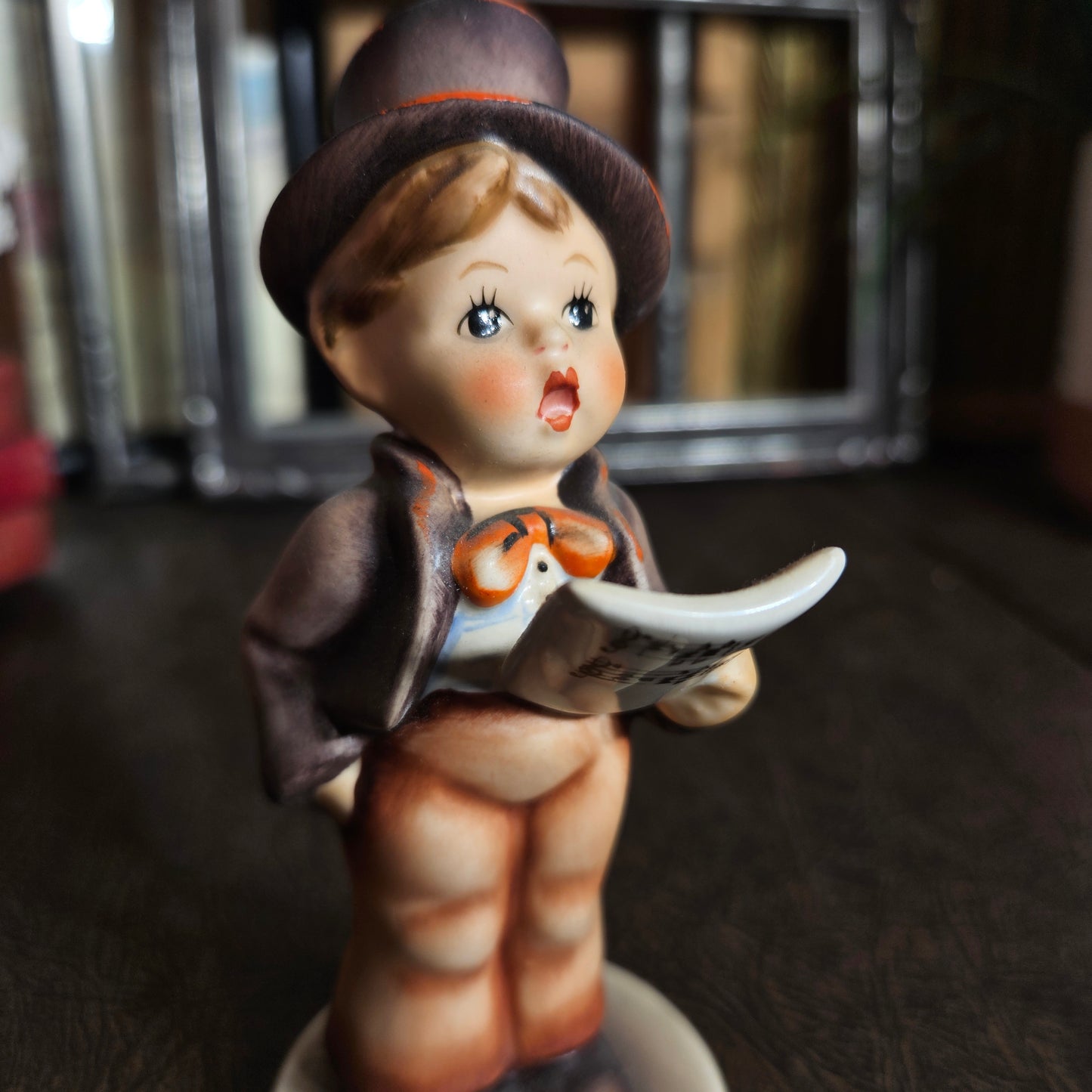 Vintage Goebel "Street Singer" Figurine U.S. Zone Mark