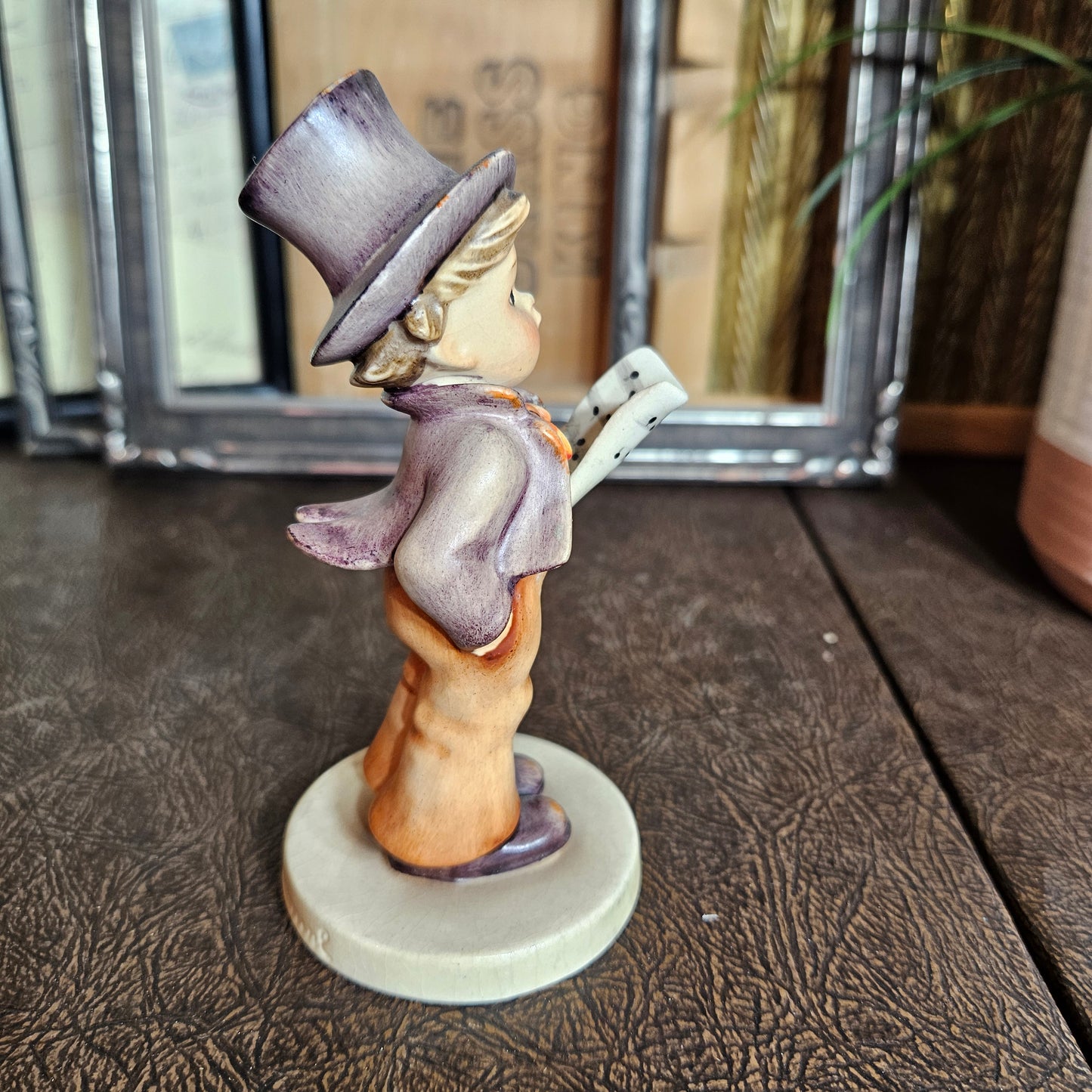 Vintage Goebel "Street Singer" Figurine U.S. Zone Mark