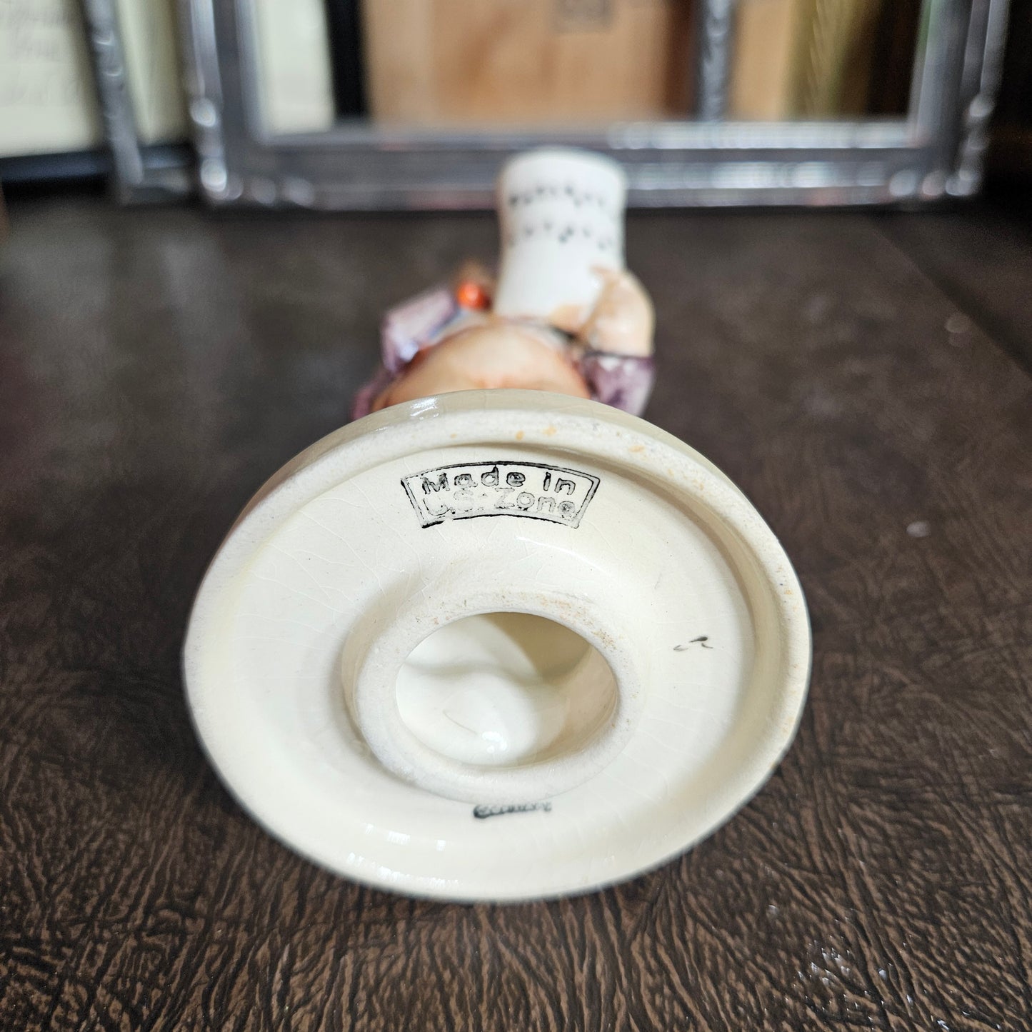Vintage Goebel "Street Singer" Figurine U.S. Zone Mark