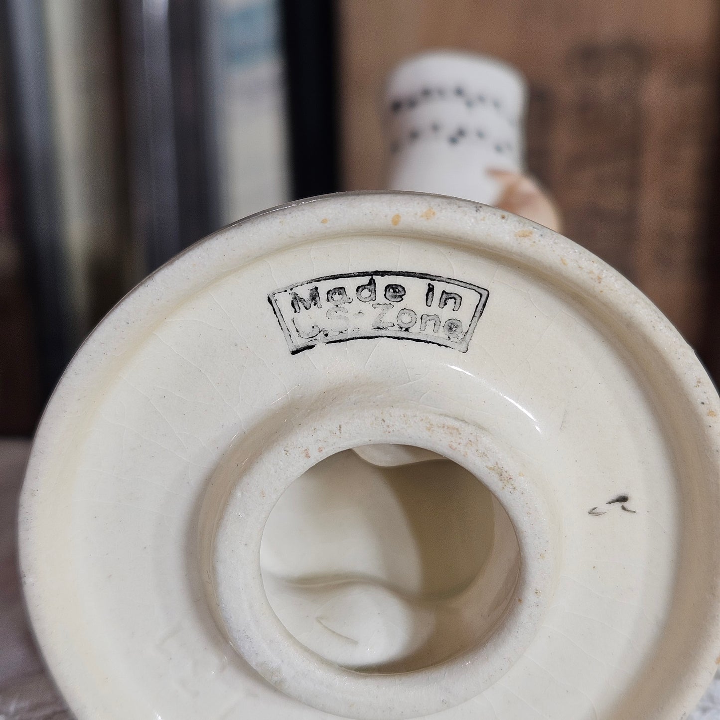 Vintage Goebel "Street Singer" Figurine U.S. Zone Mark