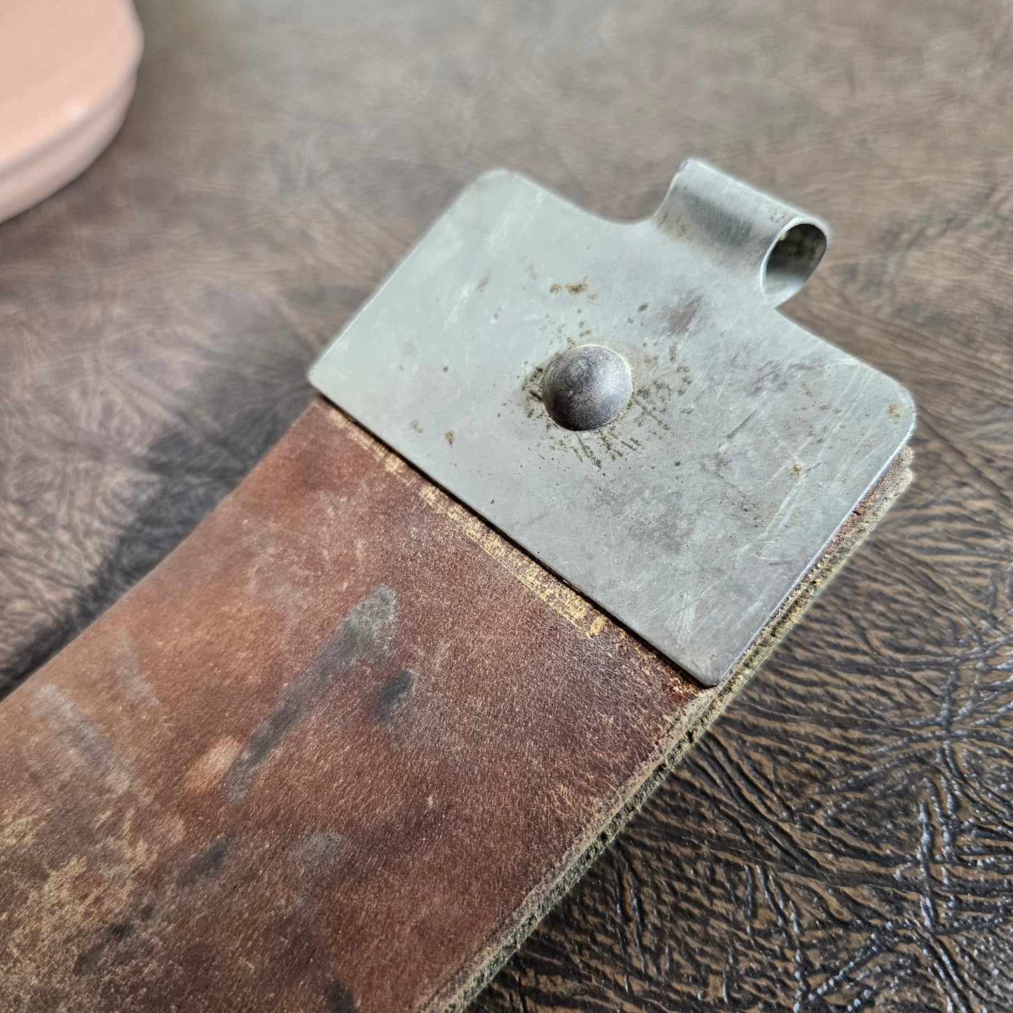 Sharpening Strop Barber Razor Leather Strap