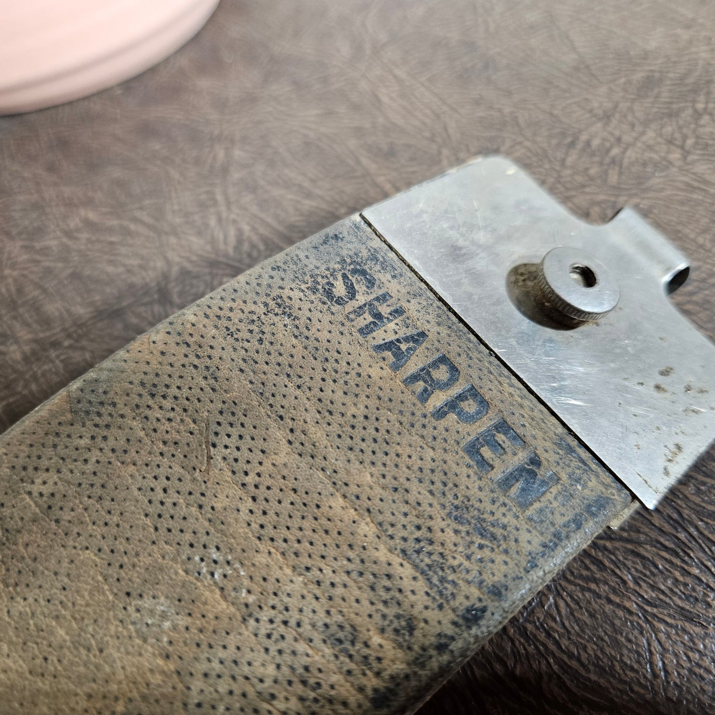 Sharpening Strop Barber Razor Leather Strap