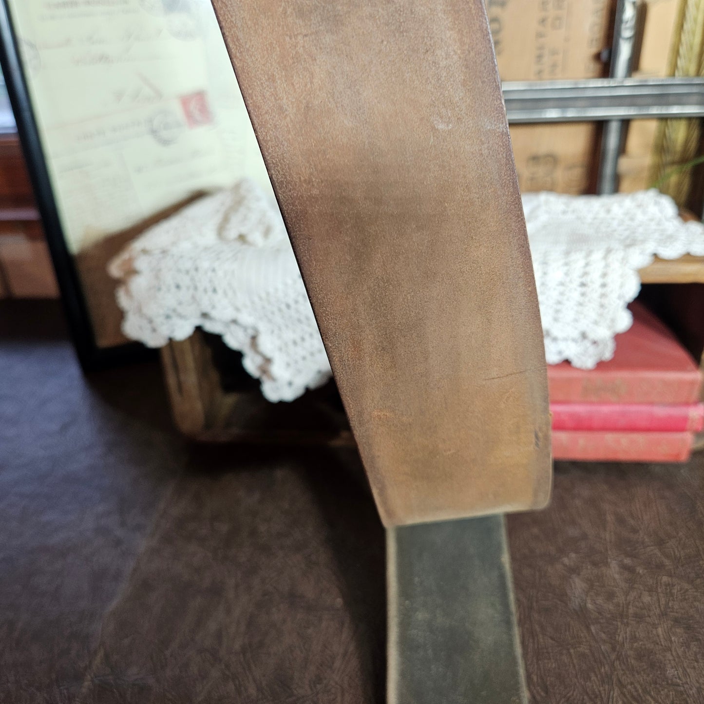 Sharpening Strop Barber Razor Leather Strap
