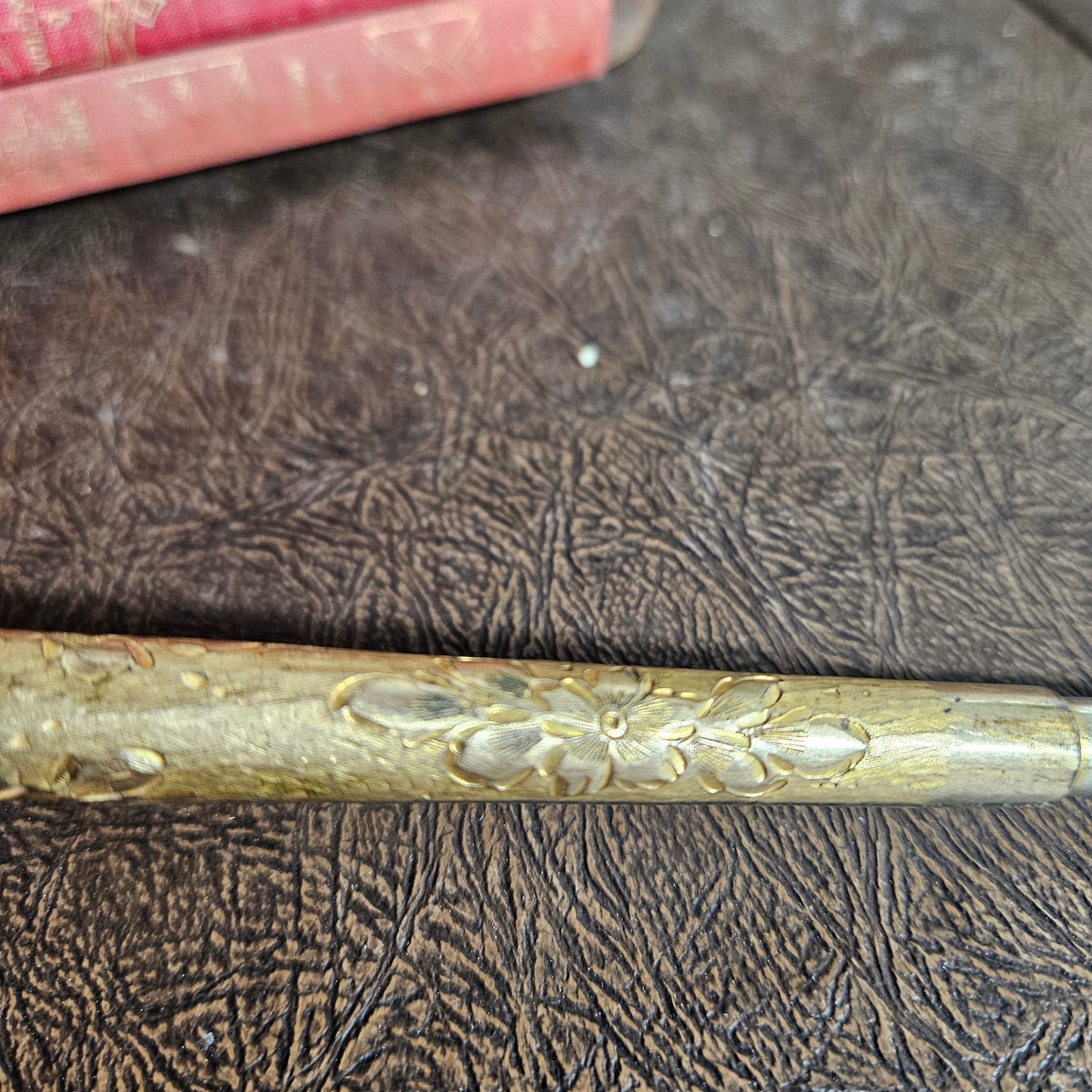 Victorian Walking Stick Handle WJB&Co Rolled Gold