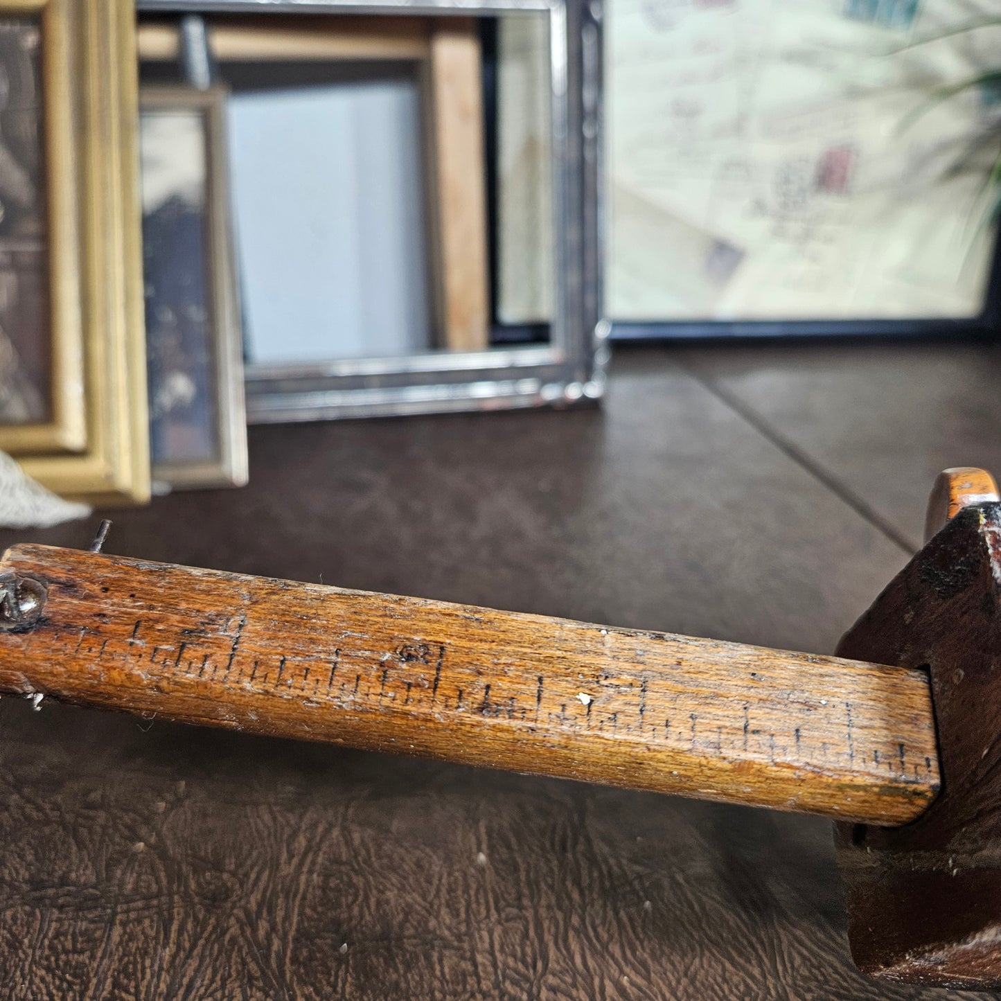 Antique Wooden Carpenter’s Marking Gauge